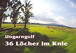 Foto - Ungarngolf 16 Löcher im Knie