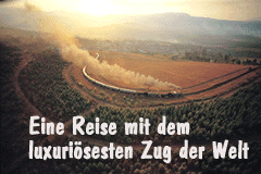 Foto. Reisen mit den luxuriösstem Zug der Welt