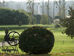 Auf dem Golfplatz Pau