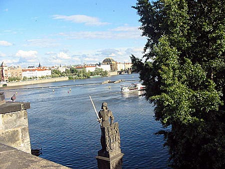 Prag: Blick auf die Moldau